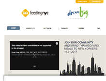 Tablet Screenshot of feedingnyc.org